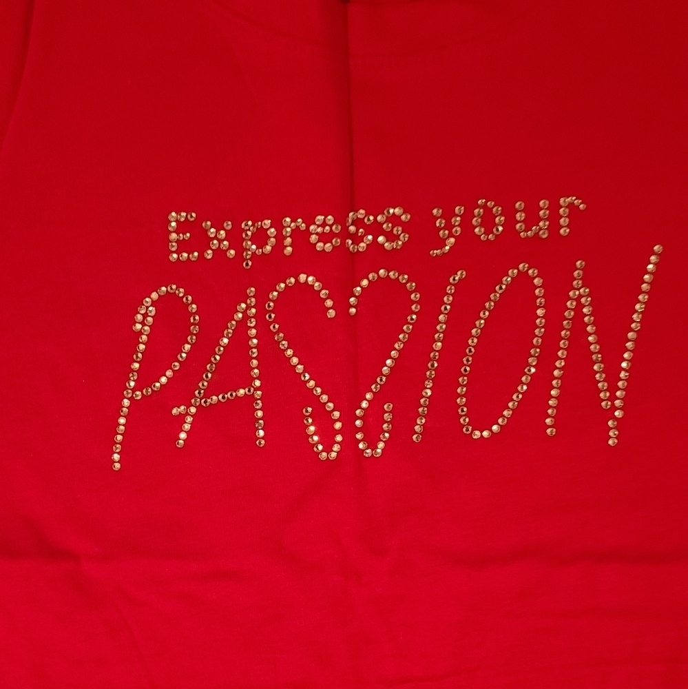 Express your passion red t shirt sz small hp🔥🔥🔥 - Picture 6 of 7